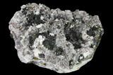 Quartz, Dolomite, Sphalerite, Chalcopyrite and Pyrite Association #170268-1